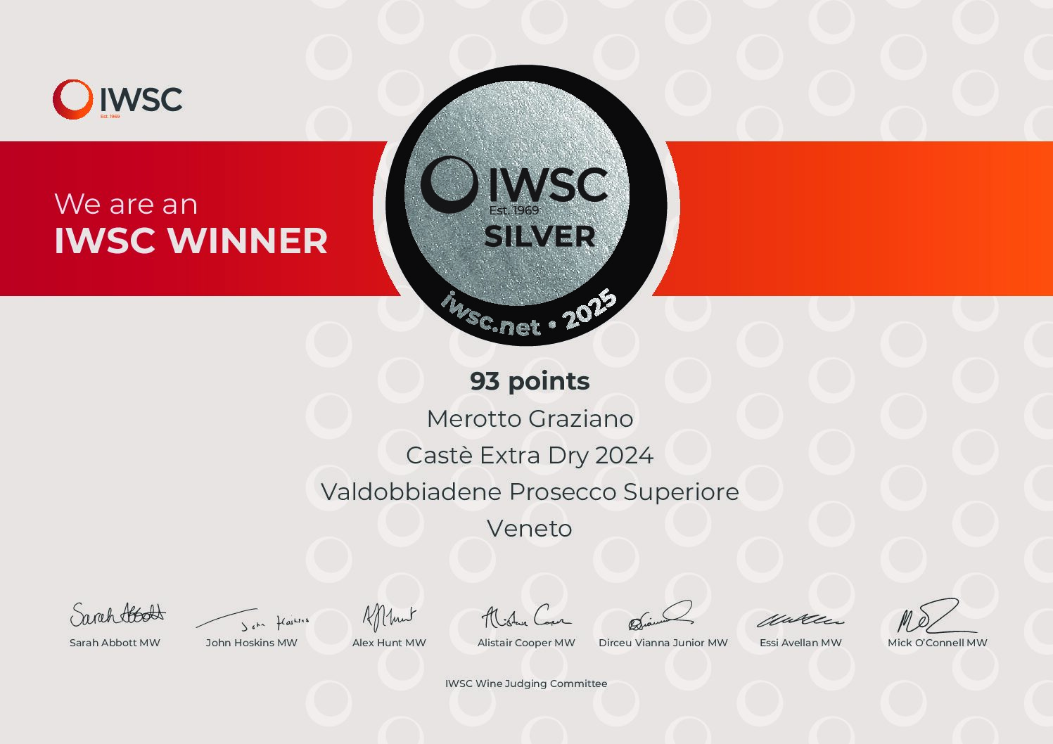Prosecco Casté Valdobbiadene Superiore D.O.C.G. | Merotto – Obrázok 2
