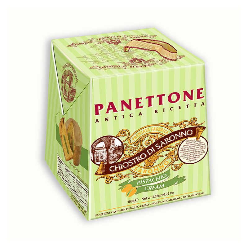 Panettone s pistáciovým krémom 100g