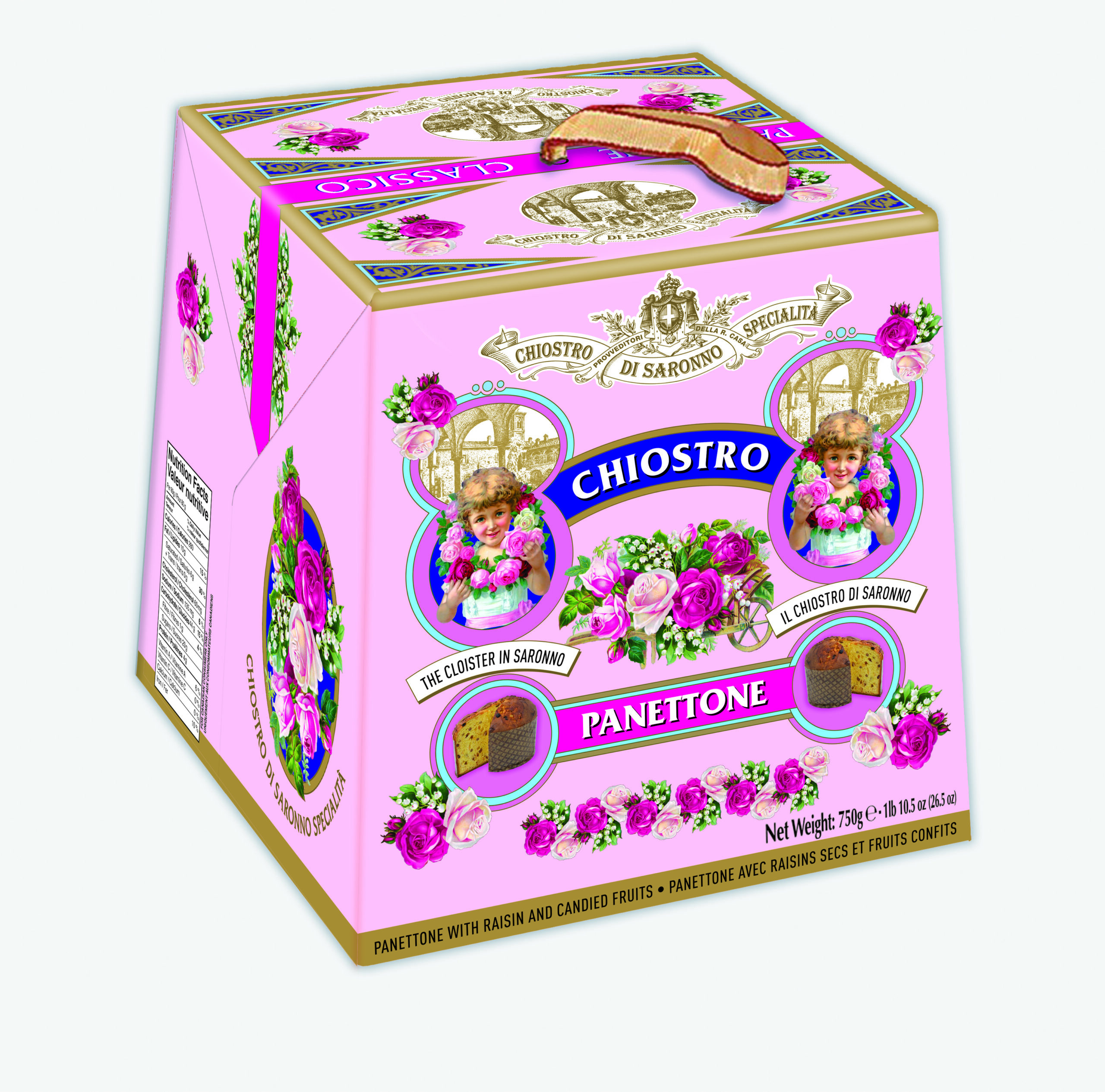 Panettone ASTUCCIO FRESH VINTAGE 750 g