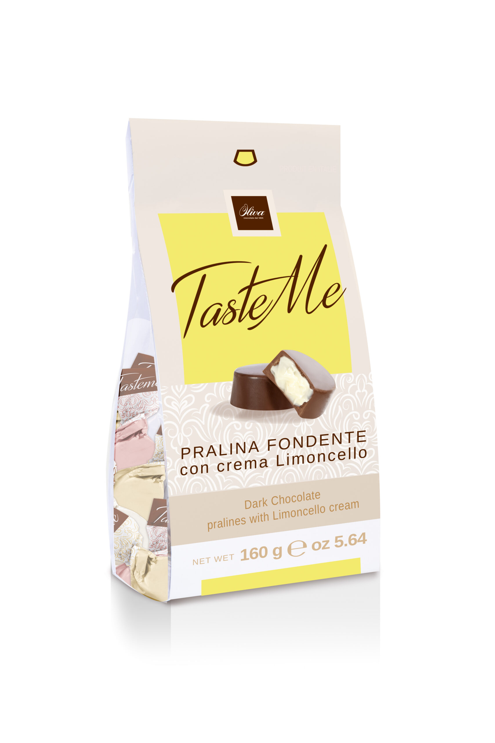 Pralinky plnené Limoncello krémom 160g