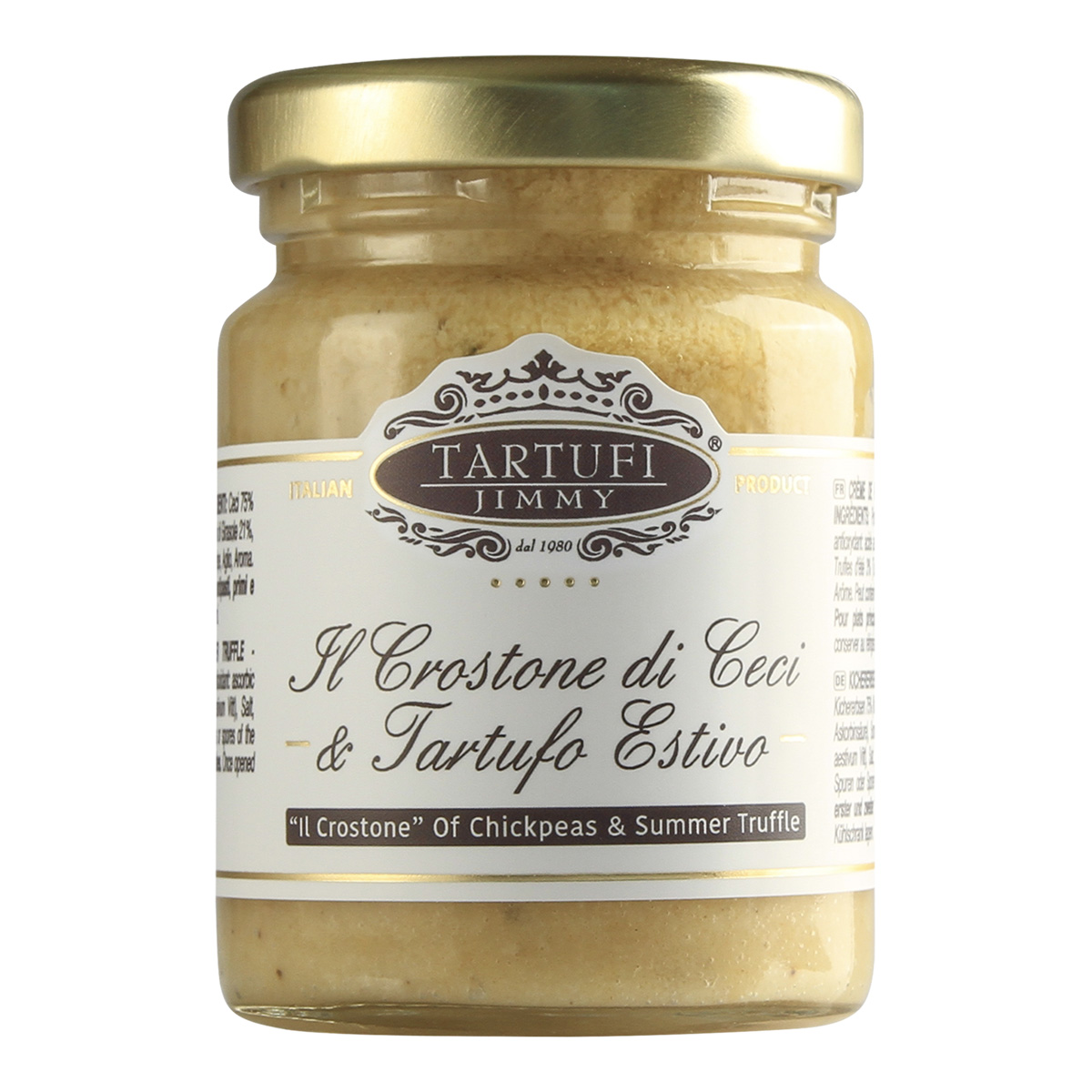 Nátierka cícerová s letnou hľuzovkou 90g | Il Crostone di Ceci e Tartufo Estivo