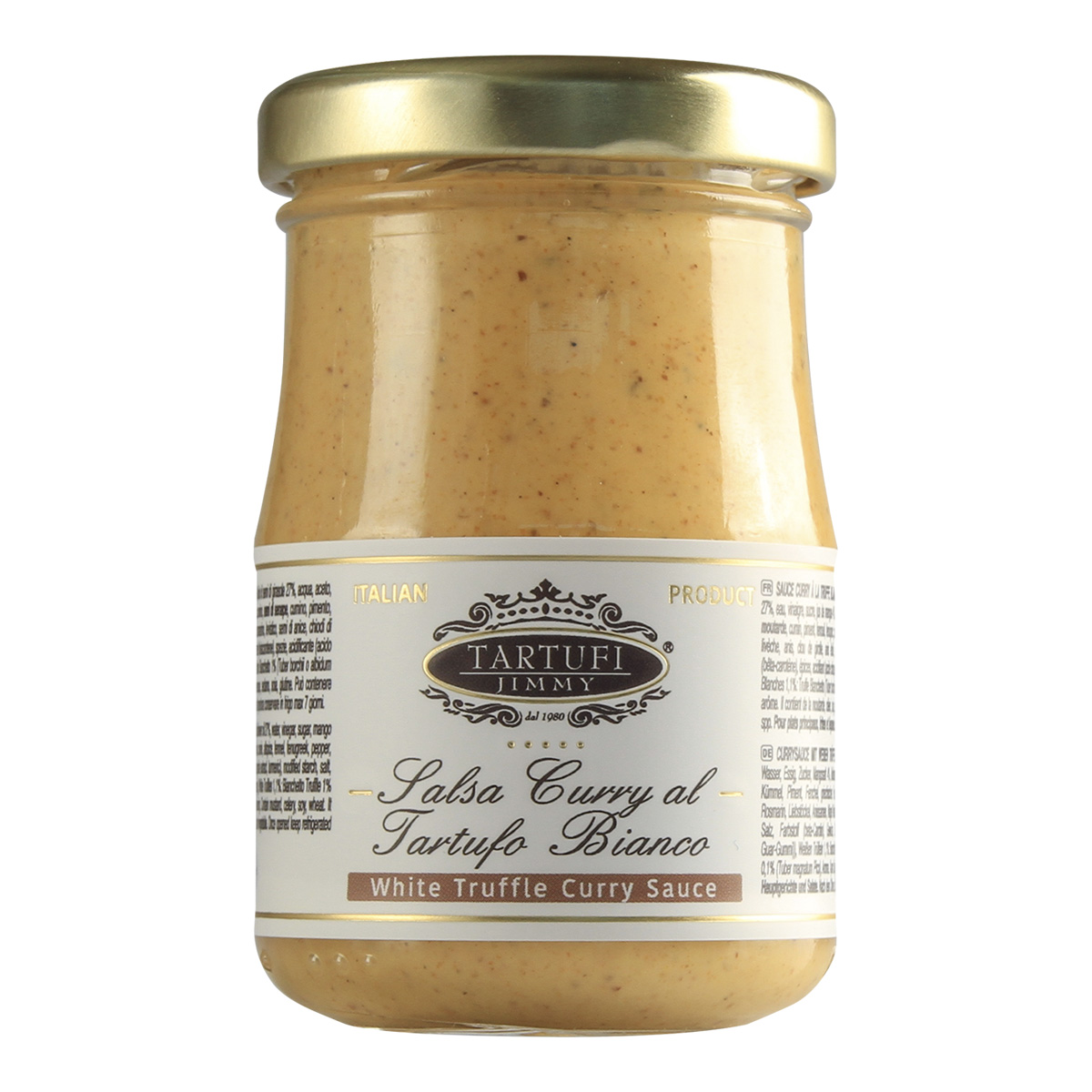 Omáčka kari s bielou hľuzovkou 100g | Salsa Curry al Tartufo Bianco