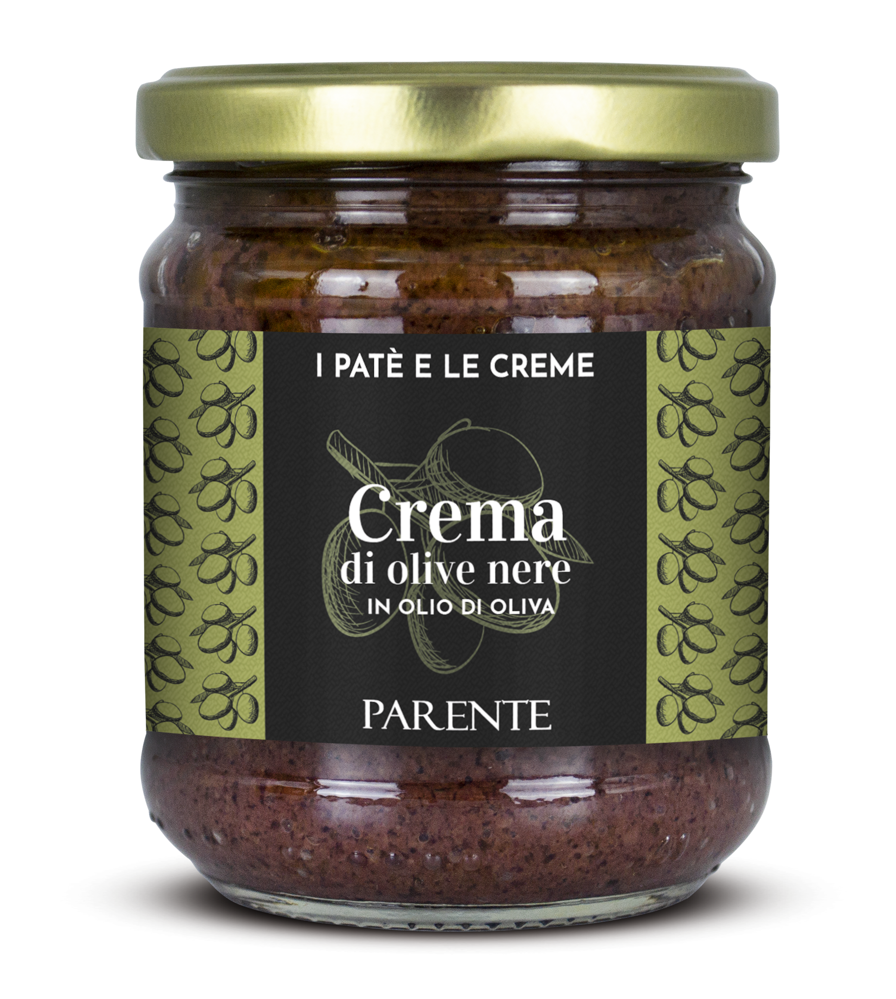 Paté z čiernych olív v olivovom oleji 212 ml | Crema di Olive Nere