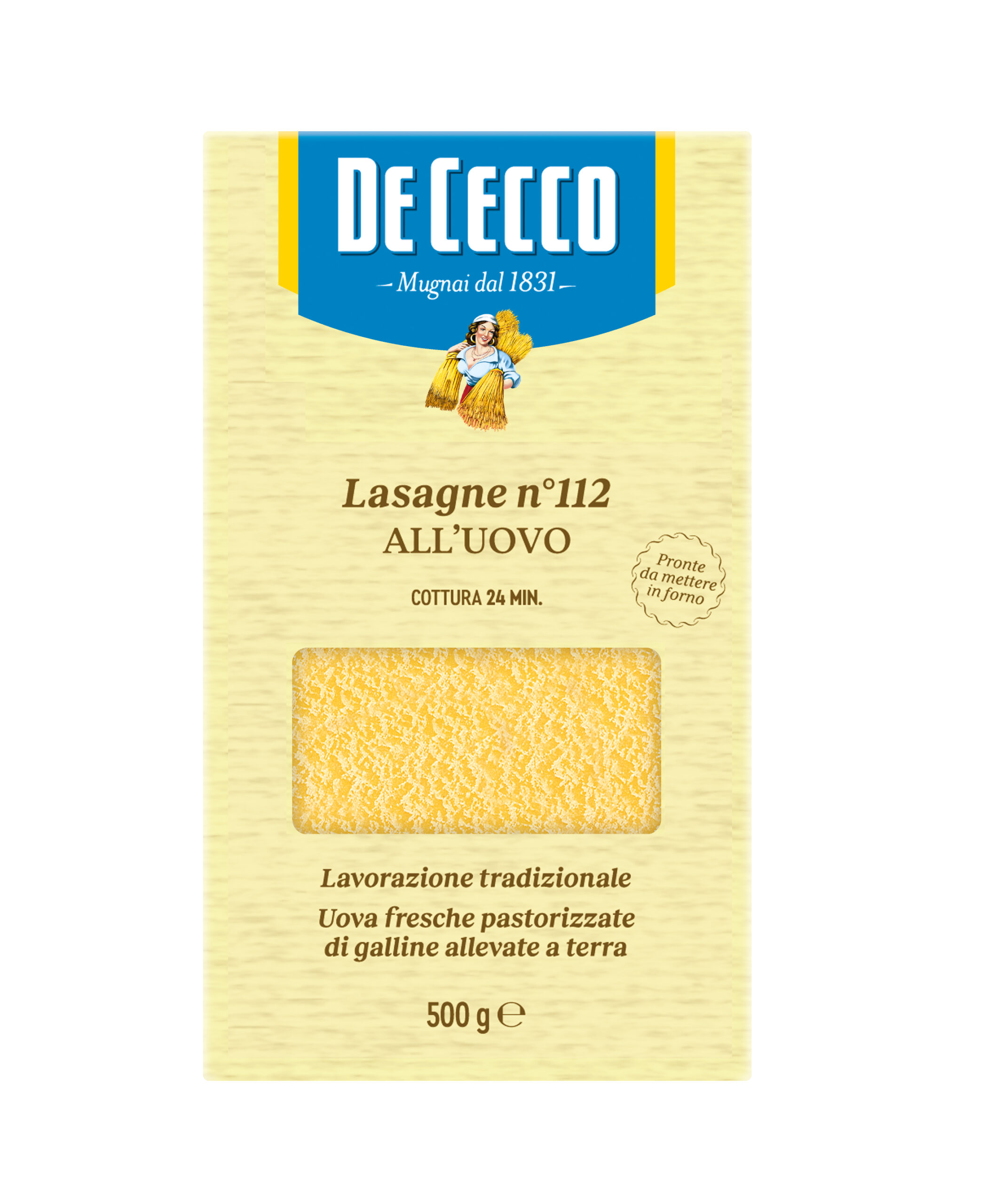 De Cecco Cestoviny Lasagne | vaječné 500g