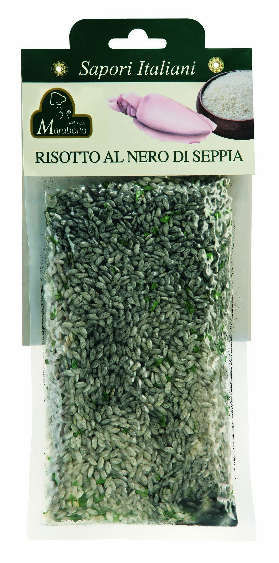 Rizoto sépiové| Risotto al nero di seppia
