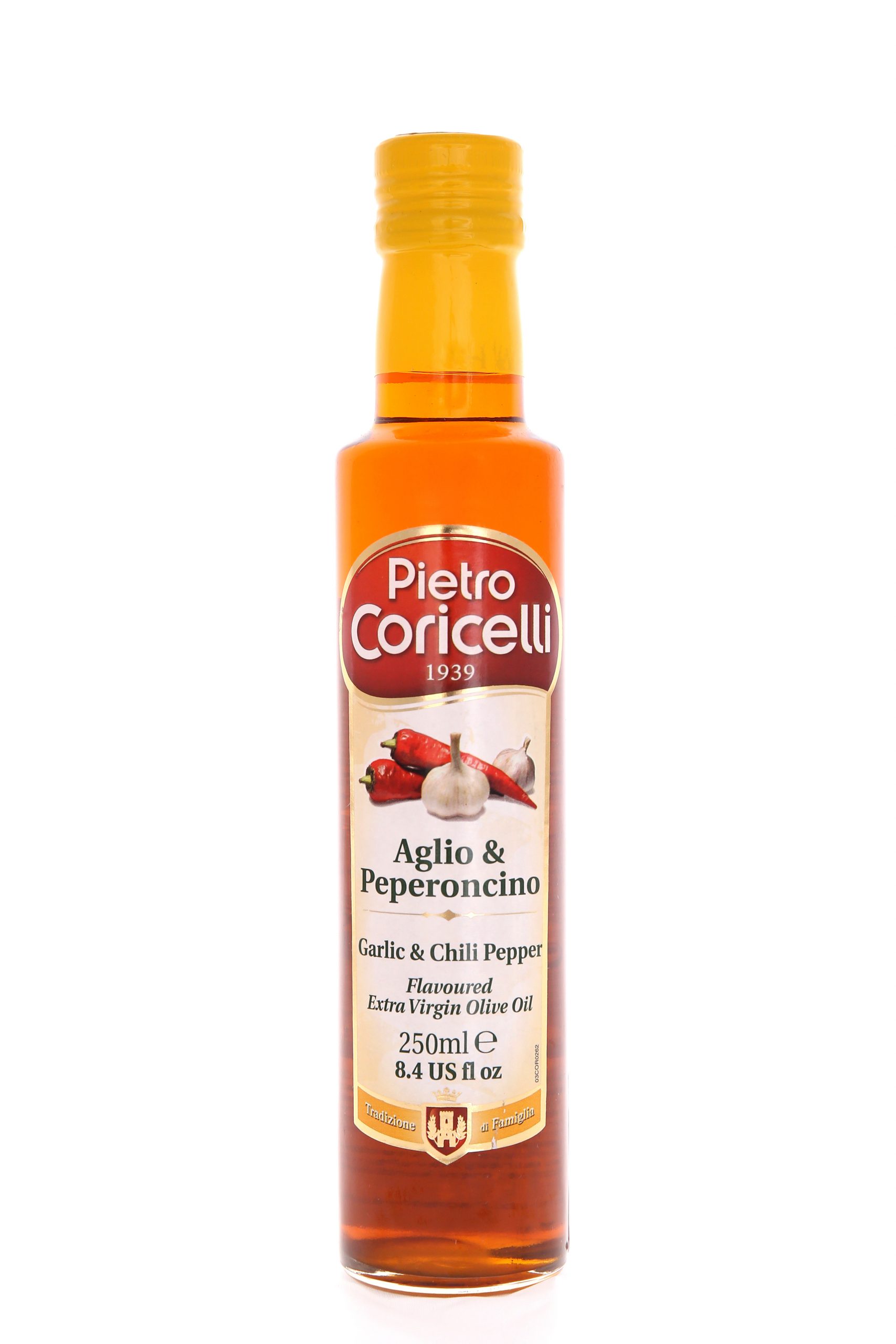 Aromatizovaný olivový olej cesnak&čili papričky
